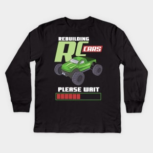 RC Cars Kids Long Sleeve T-Shirt